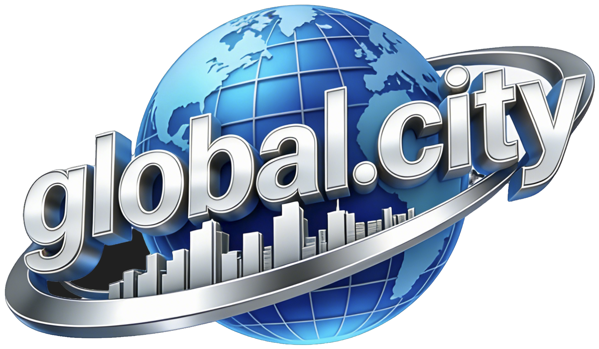 Global City Logo - Connecting global cities and creating boundless life